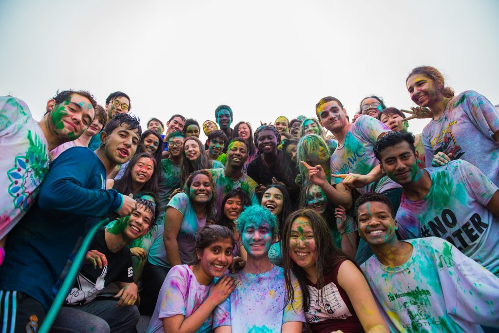 UWC Changshu Holi festival